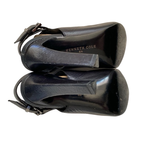 KENNITH COLE / LEATHER BOOTIES / BLACK / SZ 6 - Picture 6 of 7